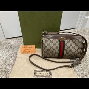 ❌SOLD❌ Gucci Web Crossbody Bag